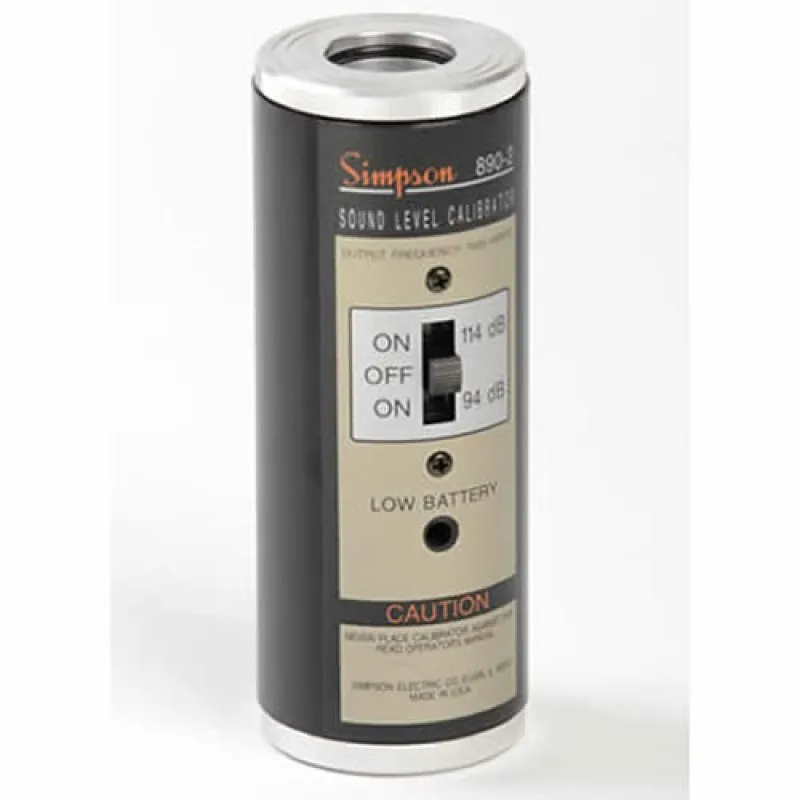 Simpson 890-2 [12890] Sound Level Calibrator