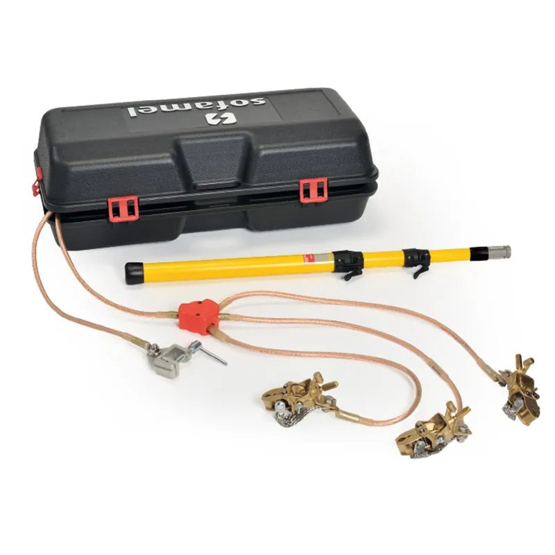 Sofamel PATC-MPUB/5050 [665230] Three-Phase Short Circuiting and Earthing Kit, 12,0 KA/1s
