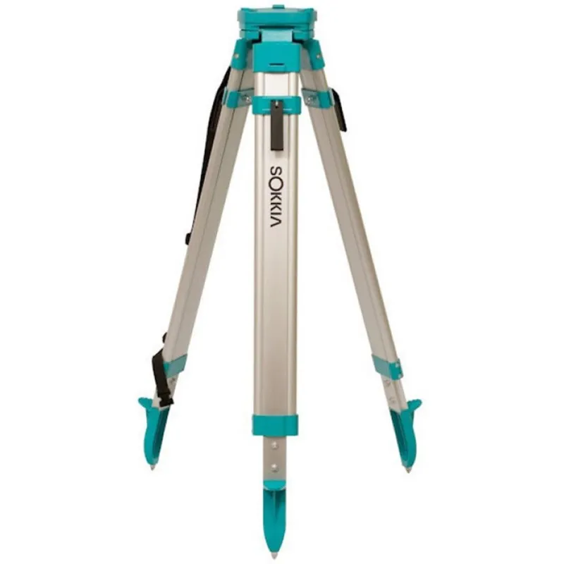 Sokkia 724645 Flat Medium Weight Aluminum Tripod - Quick Clamp