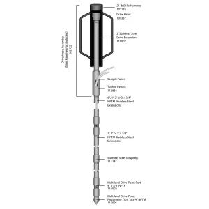Solinst 102174 Manual Slide Hammer 