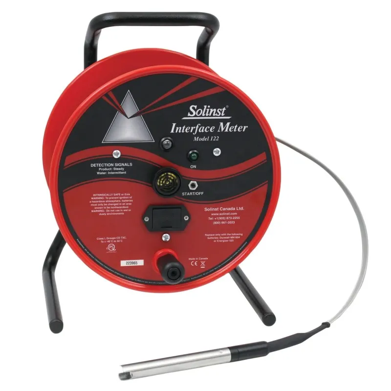 Solinst Model 122 [114812] Oil/Water Interface Meters With P8 Probe & Metric Increments, 100m