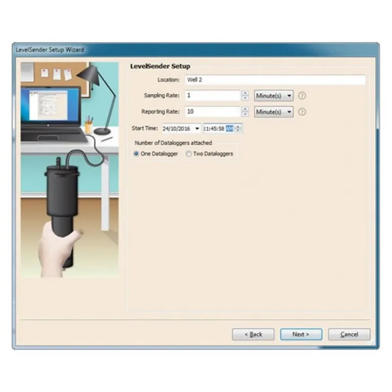 Solinst 115604 LevelSender 5 Cellular Telemetry System,  4G LTE