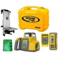Spectra Precision HV302G [HV302G-7] Green Beam Self-Leveling Laser With HL760U Receiver & RC402N Remote Control