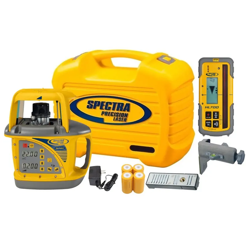Spectra Precision GL720 [CTO-GL720] Dual Grade Laser With HL700 Laser Receiver