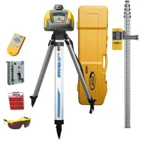 Spectra Precision HV101 [HV101GC-1] Self-Leveling Laser w/ HR320 Receiver, Tripod & Rod (10ths)