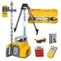 Spectra Precision HV101 [HV101GC-3] Self-Leveling Laser w/ HR320 Receiver, Tripod & Rod (Metric)