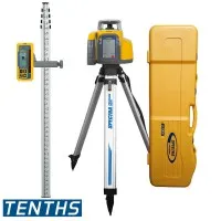Spectra Precision LL300N [LL300N-1] Laser Level w/ HL450 Receiver, Alkaline Batteries, Tripod And Rod (10ths)