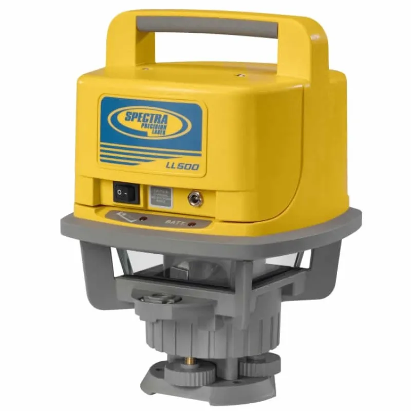 Spectra Precision LL500 [LL500] Self-Leveling Laser w/ HL700 Receiver & Alkaline Batteries