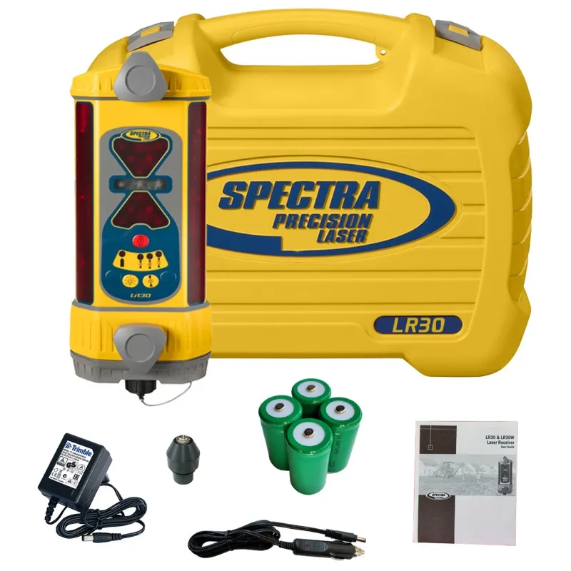 Spectra Precision LR-30 [LR30] Non-Wireless Laser Receiver With NiMH Batteries