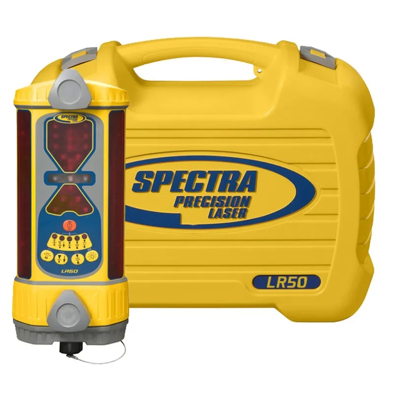 Spectra Precision LR-50 [LR50-1] Non-Wireless Laser Receiver with Alkaline Batteries
