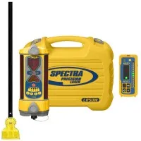 Spectra Precision LR-50W [LR50W-DM] Wireless Laser Receiver with RD20 Remote Display, DM-20 Dozer Mount & NiMH Batteries