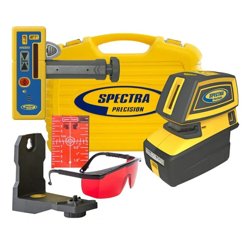 Spectra Precision LT52R 5-Point and 2-Cross Line Laser Level