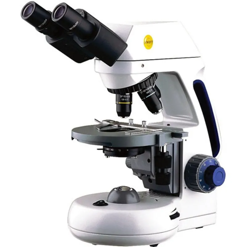 Swift M10D Series [M10DB-S] Digital Binocular Microscope w/ 3MP Camera 4x, 10x, 40xR, 100xR Semi-Plan DIN Objectives