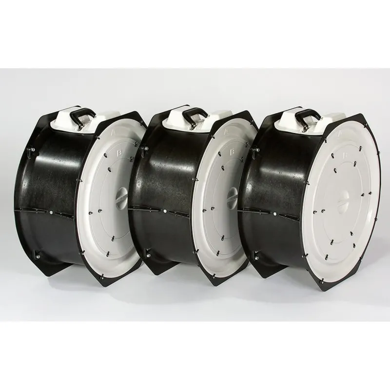 TEC DG-1000 [BD3-KIT-030] Minneapolis Blower Door System 3-Fan System w/ DG-1000s