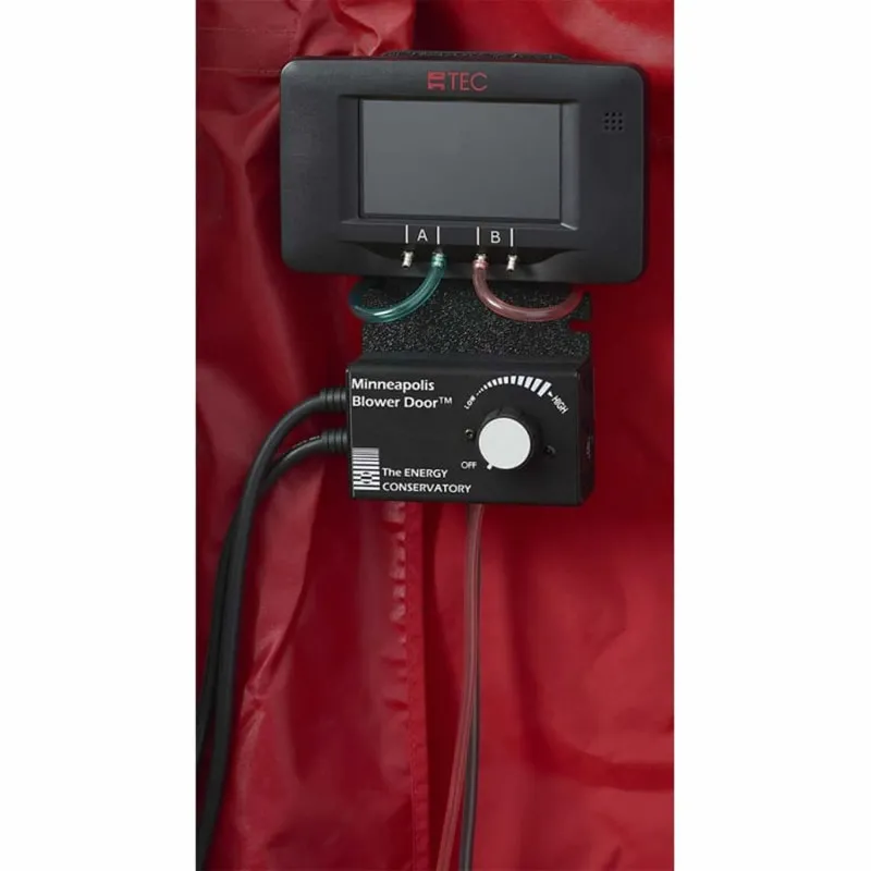 TEC DG-1000 [BD8-KIT-001] Minneapolis Mini Fan Blower Door System with DG-1000