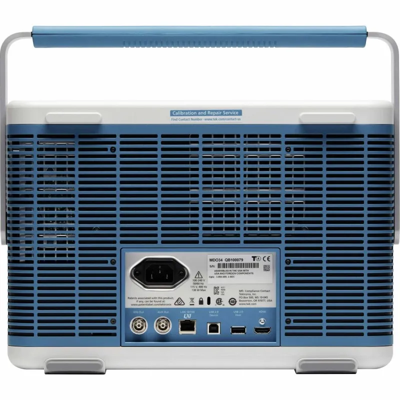 Tektronix 3 Series [MDO32 3-BW-100] 100 MHz, 2-Channel, 2.5 GS/s Mixed Domain Oscilloscope with 8-bit Vertical Resolution and 11.6 in. HD Touchscreen, 10 M Record