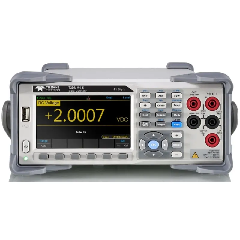 Teledyne Test Tools T3DMM [T3DMM4-5]  4.5 Digit, 150 Meas/Sec TRMS Digital Multimeter