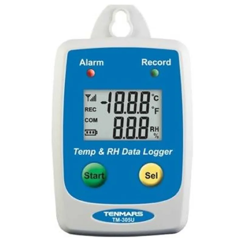 Tenmars TM-305U Temperature and Humidity Datalogger