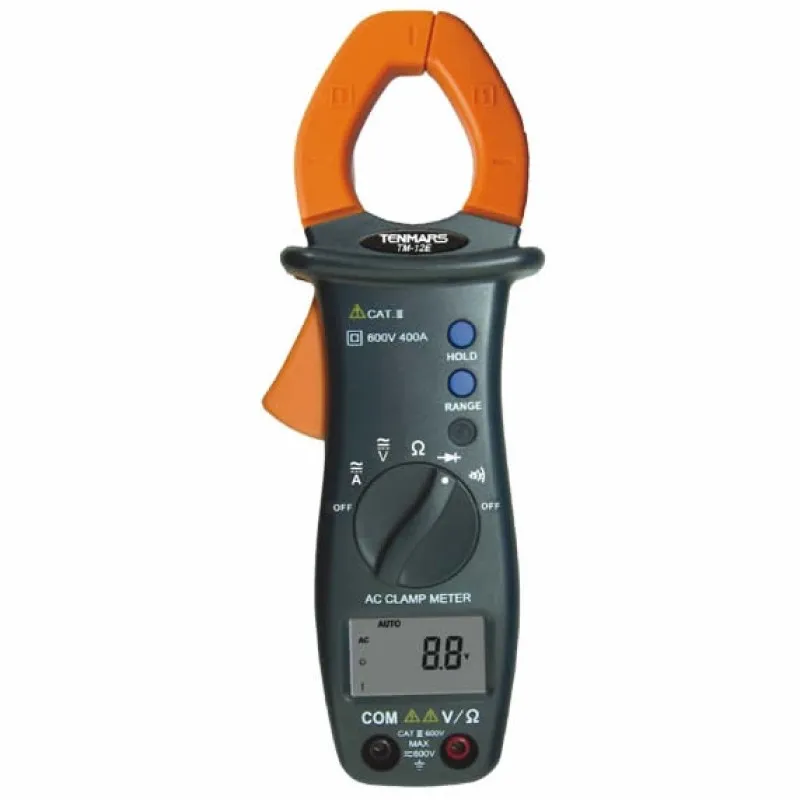 Tenmars TM-12E 400A Autoanging AC Clamp Meter