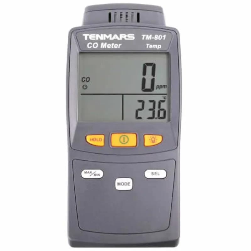 Tenmars TM-801 CO / Temperature Meter