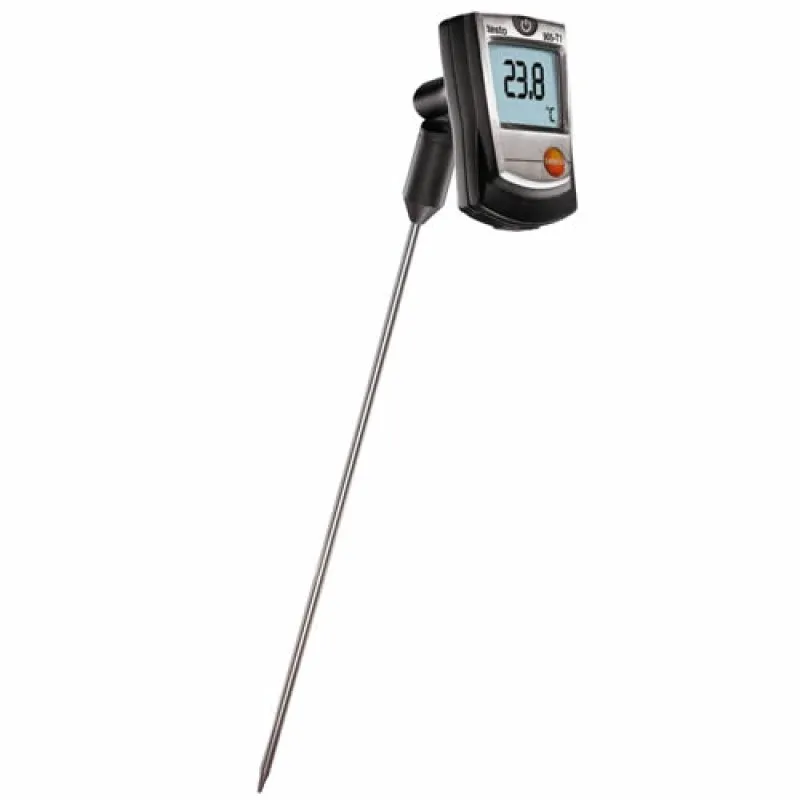 Testo 905-T1 [0560 9055] Penetration Thermometer with Integrated Type K Thermocouple Probe -58° to 662 °F (-50 to +350 °C)