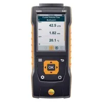 Testo 440 dP [0560 4402] Air Velocity and IAQ Measuring Instrument with Integrated Differential Pressure Sensor