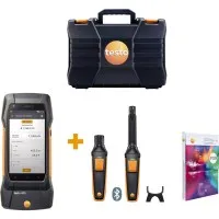 Testo 400-IAQ-KIT [0563 0408] IAQ Kit with 400 Universal IAQ Instrument, Bluetooth CO Probe, Bluetooth CO2 Probe