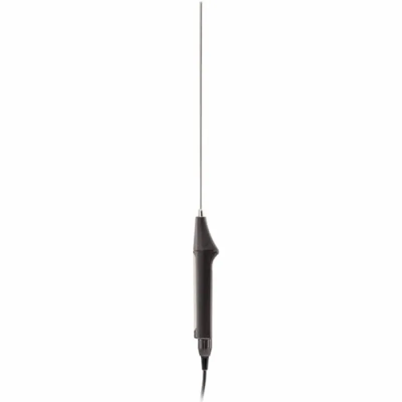 Testo 0614 0235 High-Precision Immersion/Penetration Probe with Calibration Protocol, Pt100 -112.0° to 572.0 °F (-80 to +300 °C)