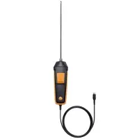 Testo 06187072 [0618 7072] Glass-Coated Digital Laboratory Probe with Pt100 Sensor, -58° to 752 °F (-50 to 400 °C)