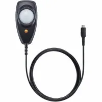 Testo 06350551 [0635 0551] Digital Lux Probe with Fixed Cable, 0 to 100,000 Lux
