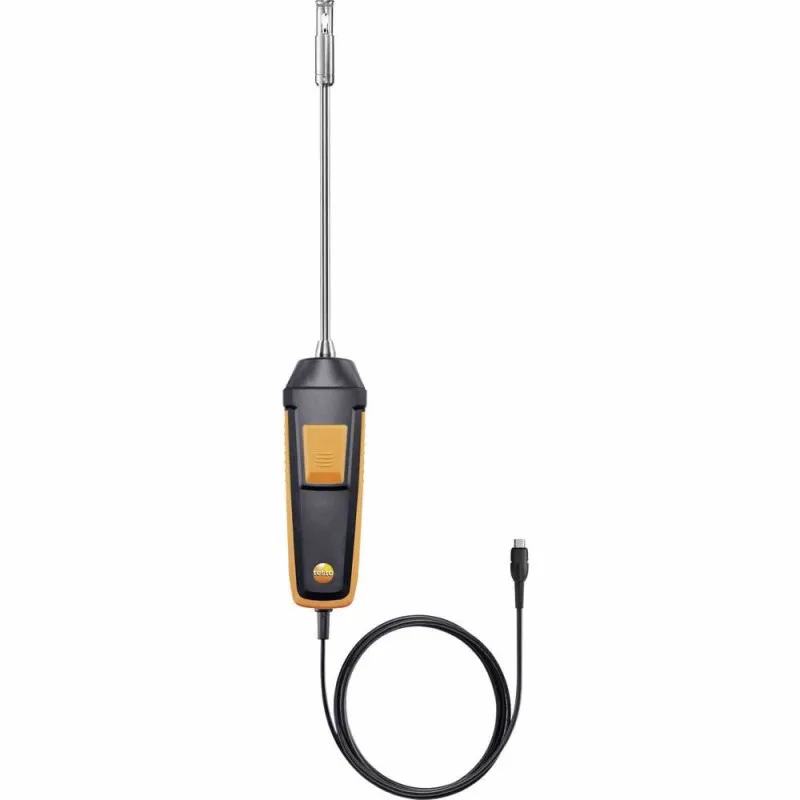 Testo 06351052 [0635 1052] Digital Fume Hood Probe with Fixed Cable