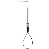 Testo 0635 1543 Digital Thermal Flow Velocity Probe with Telescope