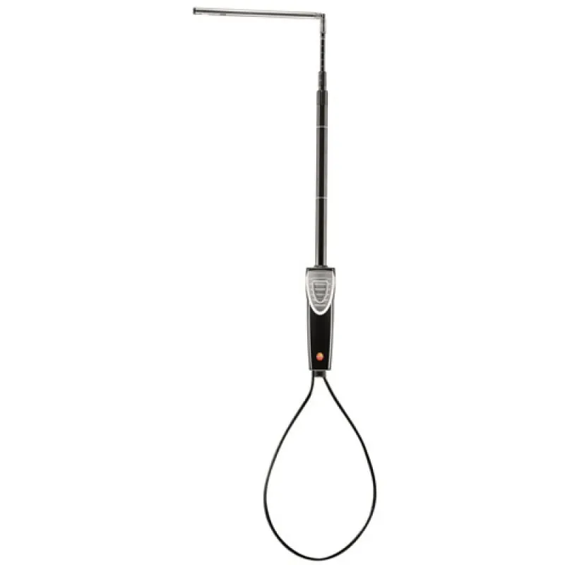 Testo 0635 1543 Digital Thermal Flow Velocity Probe with Telescope