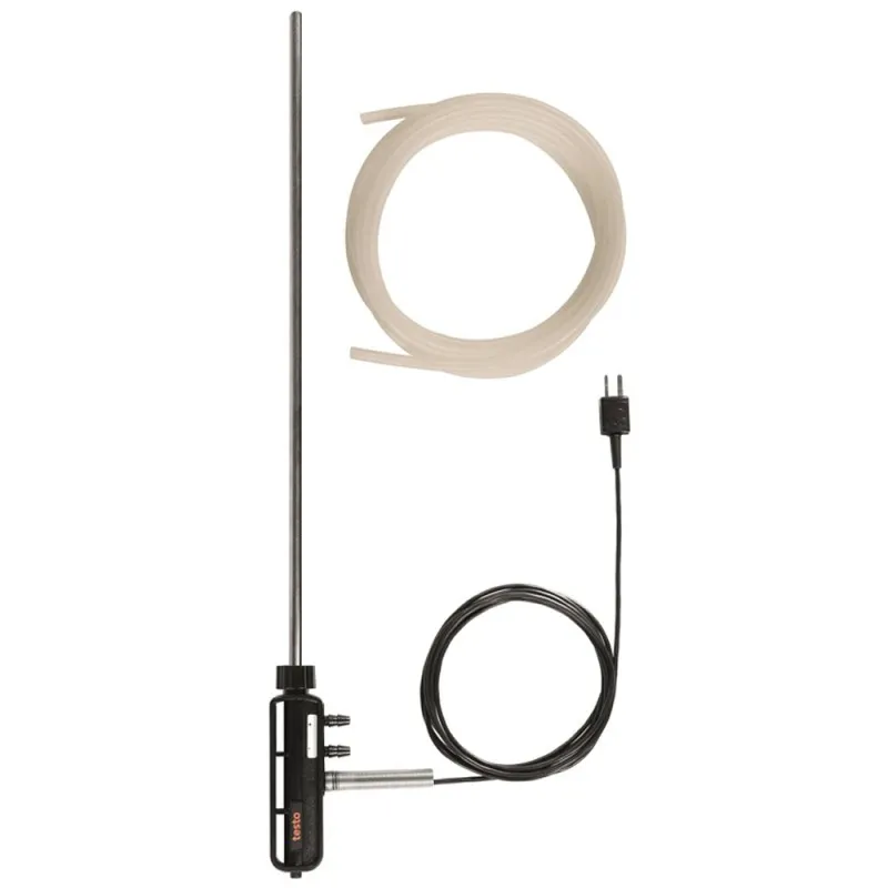 Testo 06352143 [0635 2143] Straight Pitot Tube Type K with Connection Hose, 500 mm