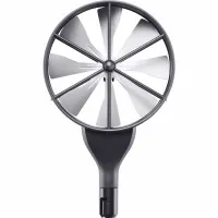 Testo 06359370 [0635 9370] High-Precision Digital Vane Probe Head, 100 mm, with Temperature Sensor