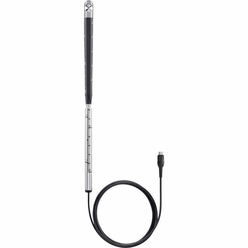 Testo 06359532 [0635 9532] Digital Vane Probe, 16 mm, with Fixed Cable & Integrated Telescope
