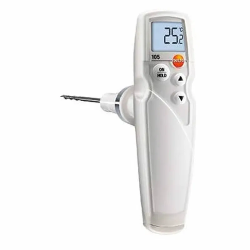 Testo 105 [0563 1054] T-Handle Food Service Thermometer w/ Frozen Food Tip -50 to 275°C