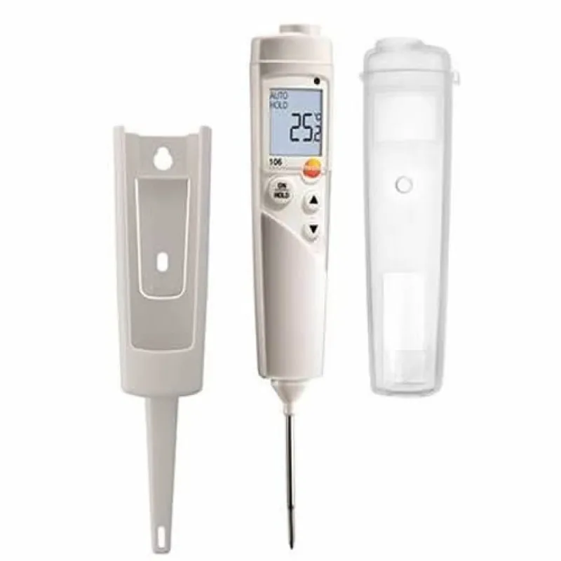 Testo 106KIT [0563 1063] Food Core Thermometer Kit with TopSafe Protective Case
