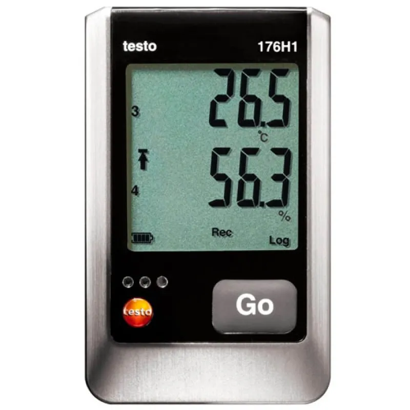 Testo 176H1 [0572 1765] 4-Channel Humidity and Temperature Data Logger
