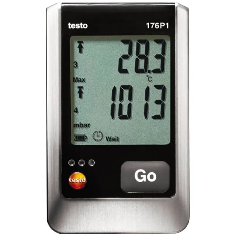 Testo 176P1 [0572 1767] 5-Channel Pressure, Temperature, Humidity Data Logger