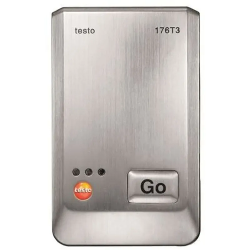 Testo 176T3 [0572 1763] 4-Channel Temperature Data Logger with Metal Housing
