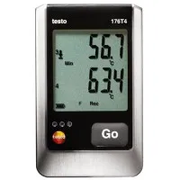 Testo 176 T4 [0572 1764] 4-Channel Temperature Data Logger -319° to 1832 °F (-195 to +1000 °C)