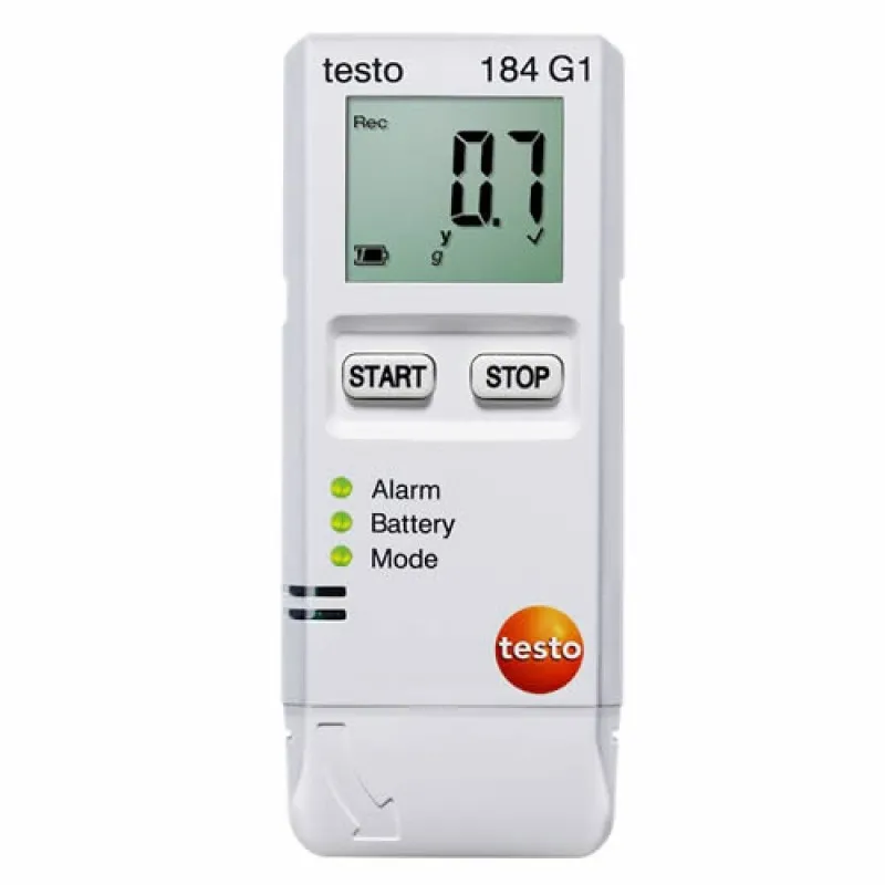 Testo 184 G1 [0572 1846 01] Temperature, Humidity and Shock USB Transport Data Logger