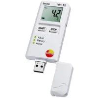 Testo 184 T3 [0572 1843] Temperature USB Transport Data Logger with LCD Display -31.0° to 158.0 °F (-35 to +70 °C)