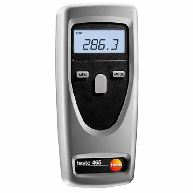 Testo 465 [0563 0465] Non-Contact RPM Tachometer, 1 - 100,000 RPM