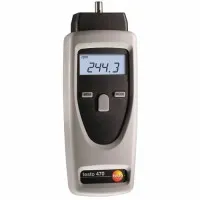 Testo 470 [0563 0470] Optical and Mechanical RPM Tachometer