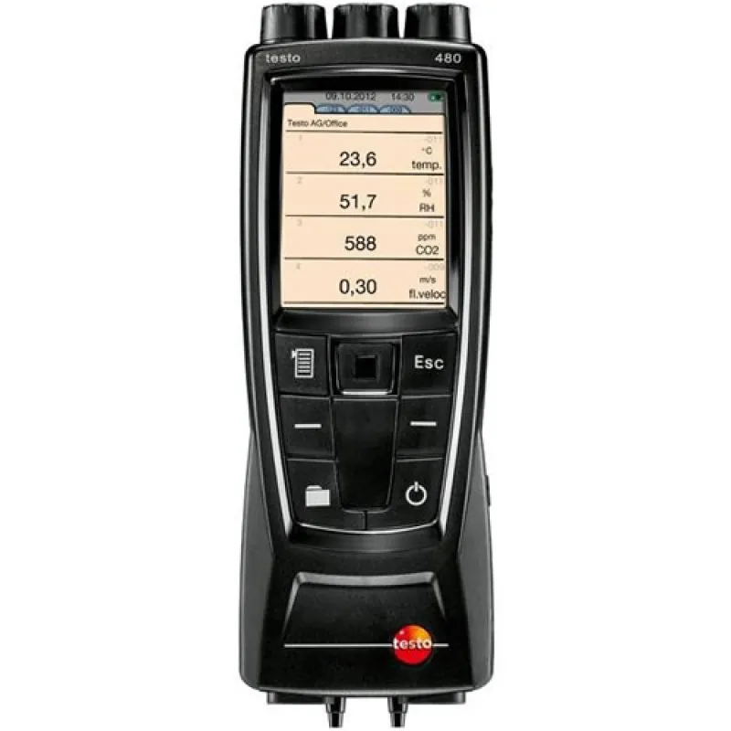 Testo 480 [0563 4800] Multi-Function HVAC Meter with PC Software