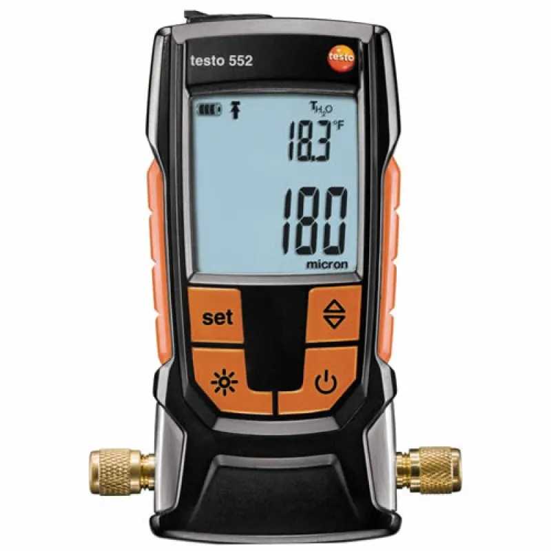 Testo 552 [0560 5522 01] Digital Vacuum/Micron Gauge with Bluetooth