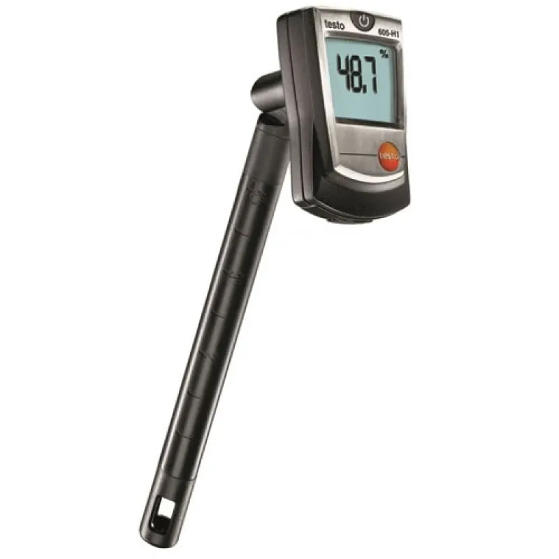 Testo 605-H1 [0560 6053] Stick Thermo-Hygrometer with Dewpoint Calculation 32.0° to 122.0 °F ( 0 to +50 °C)