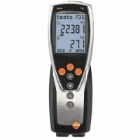 Testo 735-1 [0560 7351] 3-Channel Thermometer -328.0° to 1472.0 °F (-200 to +800 °C)